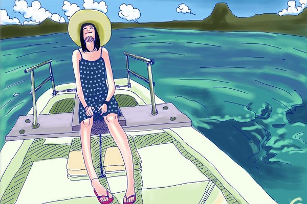 每日心事重重，不如出海溜溜